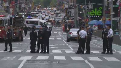 Woman, 3-year-old child shot in Times Square: NYPD - fox29.com - New York