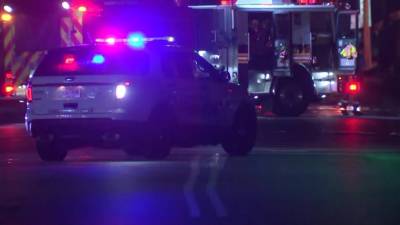 Woman struck and killed by police car overnight in Camden County, police say - fox29.com - county Camden