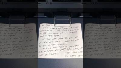 Delta Air Lines shares touching note left by pilot at start of COVID-19 Pandemic - fox29.com - state California - city Minneapolis