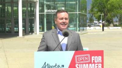 Jason Kenney - Alberta launches Open For Summer Lottery to boost COVID-19 vaccine uptake - globalnews.ca