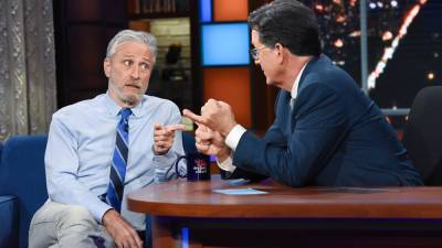 Stephen Colbert - Jon Stewart - Jon Stewart pushes coronavirus lab leak theory as first returning guest on 'Late Show with Stephen Colbert' - foxnews.com - China - city Wuhan, China