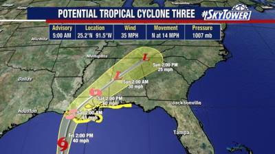 Tropical system takes aim for northern Gulf coast heading into Father’s Day weekend - fox29.com - state Florida - state Louisiana - state Mississippi - state Alabama