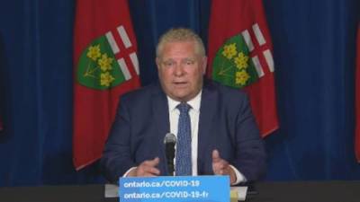 Doug Ford - Ford defends decision to keep schools closed until fall - globalnews.ca