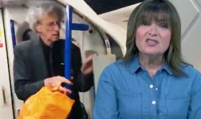 Lorraine Kelly - London Underground - Jeremy Corbyn - Piers Corbyn - ‘Total k**b’ Lorraine Kelly slams Piers Corbyn as he rips down Covid warning signs on Tube - express.co.uk