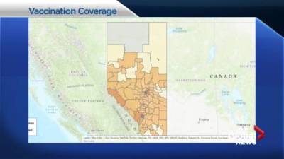 Julia Wong - COVID-19 vaccination coverage inconsistent across Alberta - globalnews.ca