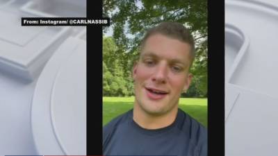 West Chester - West Chester native Carl Nassib makes history as first active NFL player to announce he's gay - fox29.com - city Las Vegas - state Pennsylvania - county Chester - city West Chester, state Pennsylvania