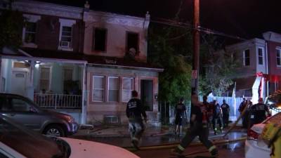 Child, baby hurt during fire at rowhome in Nicetown, officials say - fox29.com - city Nicetown