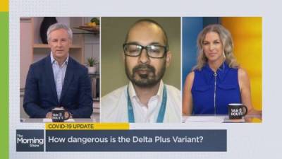 Sumon Chakrabarti - Should Canadians be worried about the Delta Plus variant? - globalnews.ca