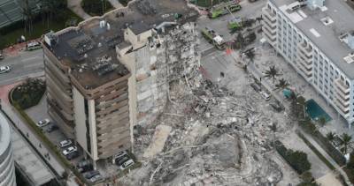 Death toll in Miami condo building collapse rises to 4 and 159 remain missing - globalnews.ca - county Miami - county Miami-Dade