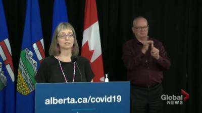 Deena Hinshaw - Alberta records province’s fewest number of active COVID-19 cases since Aug. 26, 2020 - globalnews.ca