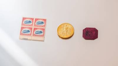 Rare coin, stamps could sell for combined $37 million at auction - fox29.com - New York - city New York - Britain