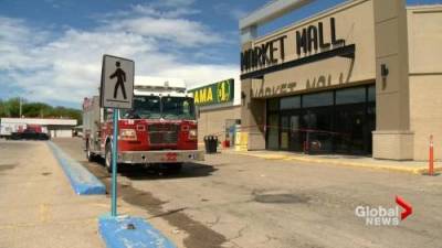 Partial closure at Market Mall after fire in Dollarama store causes $100K damage - globalnews.ca