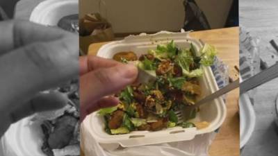 Red Robin employee says she found razor in her salad after complaining of co-workers using n-word - fox29.com