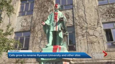 Katherine Ward - Calls grow for educational institutions across Ontario to rename ‘Ryerson’ schools - globalnews.ca - Canada - county Ward