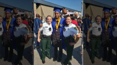 Hillsborough teen invites deputy to graduation after rear-ending patrol car on I-4 - fox29.com - county Hillsborough