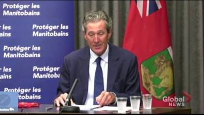 Brian Pallister - Manitoba announces $2-million lottery to encourage people to get COVID-19 vaccine - globalnews.ca