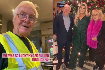 Gemma Collin - Gemma Collins in emotional tribute to her dad saying she’s ‘so lucky he pulled through’ after Covid infection nightmare - thesun.co.uk - county Collin