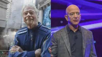 Richard Branson - Jeff Bezos - Race to space between billionaires: Zero gravity, one-upmanship, two egos - globalnews.ca