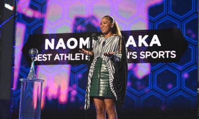 Louis Vuitton - Naomi Osaka - Naomi Osaka wins best female athlete at 2021 ESPY Awards after speaking out about mental health - us.hola.com - city New York - France