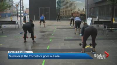 YMCA of Greater Toronto opens 9 health and fitness facilities to outdoor classes - globalnews.ca