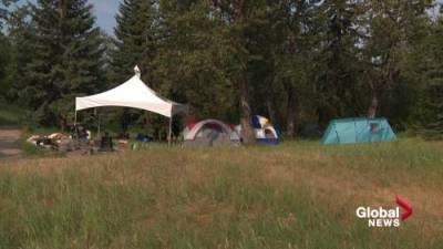 Chris Chacon - City of Edmonton, police keep close eye on new Indigenous Art Park encampment - globalnews.ca