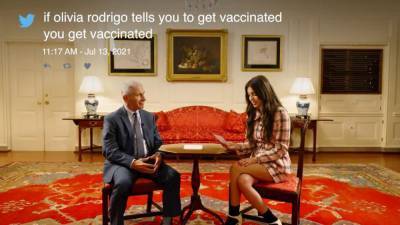 Anthony Fauci - Joe Biden - Olivia Rodrigo - Olivia Rodrigo reads vaccine tweets with Dr. Fauci - fox29.com - Washington