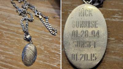 Woman searching for owner of meaningful necklace found on sidewalk in Marlton - fox29.com
