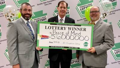 5 winners claim $516 million Mega Millions jackpot after ticket sold in Bucks County - fox29.com - state Pennsylvania - county Bucks - city Levittown, state Pennsylvania