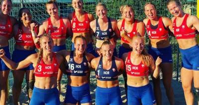 Norway beach handball team fined for wearing shorts, not bikini bottoms - globalnews.ca - Spain - Norway