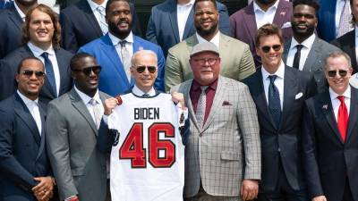 Joe Biden - Tom Brady - Stanley Cup - Bruce Arians - White House welcomes Tampa Bay Bucs to celebrate Super Bowl title - fox29.com - county Bay - Washington - city Tampa, county Bay