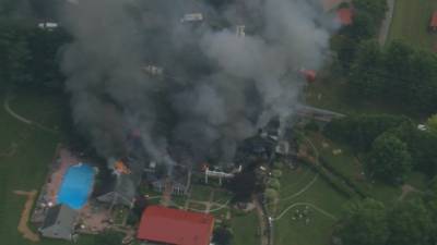 Emergency crews respond to reported house explosion, fire in Chester County - fox29.com - county Chester