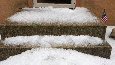 Severe storms bring hail, damaging winds to area - fox29.com - state Pennsylvania - county Montgomery - city Philadelphia
