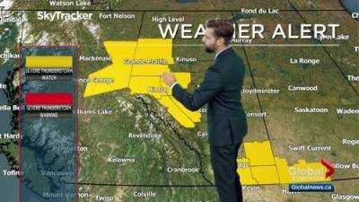 Jesse Beyer - Edmonton weather forecast: Wednesday, July 21, 2021 - globalnews.ca