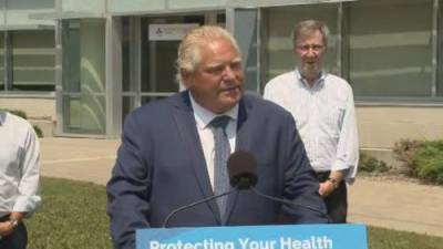 Doug Ford - Ontario Premier Ford encourages health-care workers to get vaccinated, but won’t make mandatory - globalnews.ca