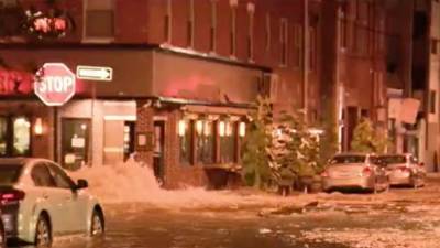 Marcus Espinoza - Cleanup continues after water main break in Queen Village - fox29.com