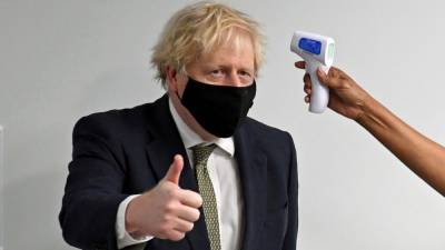 Boris Johnson - Johnson: don't get carried away with falling cases - rte.ie - Britain