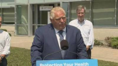 Doug Ford - Premier Ford - Ontario Premier Ford says most protocols likely ‘gone’ once province moves past Step 3 - globalnews.ca