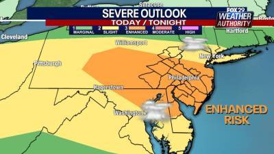 Weather Authority: Scattered showers leads to p.m. thunderstorms on Thursday - fox29.com - state Pennsylvania - state New Jersey - state Delaware