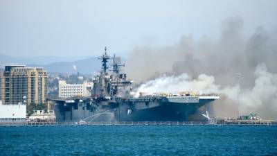 Navy charges sailor with setting fire that destroyed USS Bonhomme Richard - fox29.com - county San Diego