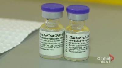 Nova Scotia - Nova Scotia reaches vaccine milestone as Pfizer supply runs low - globalnews.ca