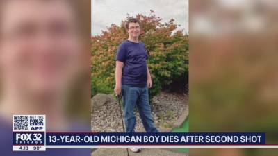 Michigan boy, 13, dies after second COVID-19 vaccine shot - fox29.com - city Detroit - state Michigan