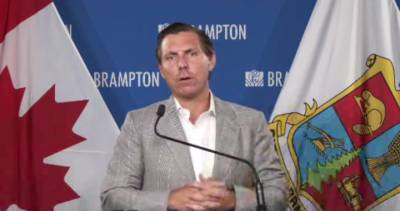 Doug Ford - Patrick Brown - COVID-19: Brampton mayor wants Step 3 of Ontario reopening to be moved up - globalnews.ca - county Ontario