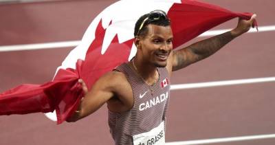 Andre De-Grasse - Andre De Grasse captures Olympic bronze for Canada in men’s 100m dash - globalnews.ca - Usa - Italy - city Tokyo - Canada