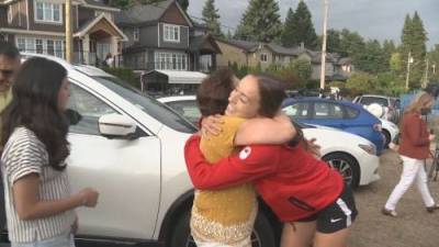 Julia Foy - Julia Grosso arrives home after gold-medal win - globalnews.ca