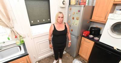 Woman says damp bug-infested council house is hazard to her health - dailyrecord.co.uk