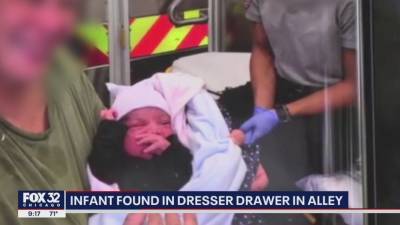 Baby discovered inside discarded dresser in Northwest Side alley - fox29.com - city Chicago