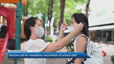COVID-19: Ontario doctors call for school staff to be vaccinated - globalnews.ca - county Ontario