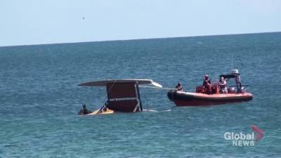 Coast Guard rescue boater in distress on Lake Ontario near Grafton - globalnews.ca - county Lake - city Ontario, county Lake