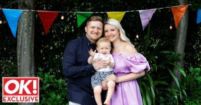 Alan Halsall - Sam Aston - Jennie Macalpine - Brooke Vincent - Corrie's Sam Aston reveals which co-stars have met baby Sonny as Covid has prevented set visit - ok.co.uk