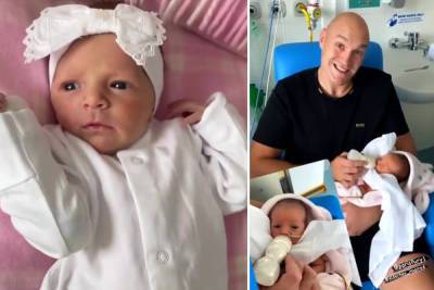 Gypsy King - Tyson Fury hopeful baby Athena will leave hospital today after week in intensive care as he gives health update to fans - thesun.co.uk